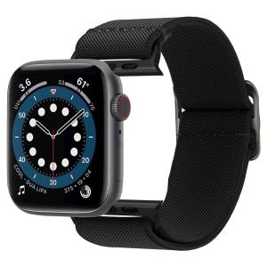 Apple Watch Series (49/45/44/42mm) Wristband Lite Fit Black