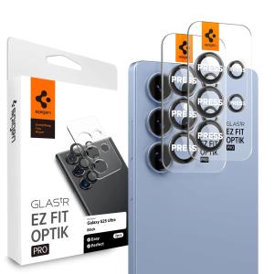 Camera Lens Protector Glass - Galaxy S25 Ultra Glas.tr Ez Fit Optik Pro Hd Black (2p)