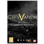 Sid Meier's Civilization V Map Pack: Scrambled Nations (DLC) - Age Rating:18 (PC Game)