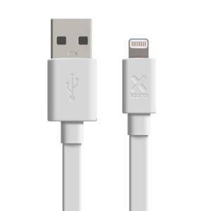 Flat Cable - USB - Lightning - 1m - White
