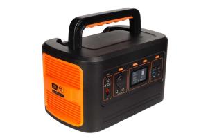 Portable Power Station 500 Black / Orange Uk