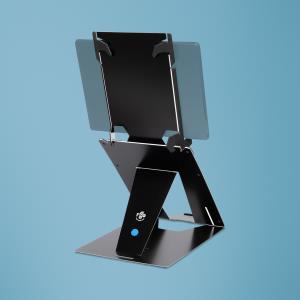 Riser Duo Tablet And Laptop Adjustable Stand Black