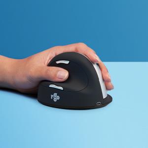 He Ergonomic Mouse - Large Left Handed - Wireless