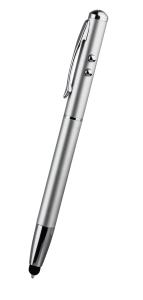 Stylus With Laserpointer Silver