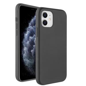 iPhone 12 Mini Liquid Silicone Case Black