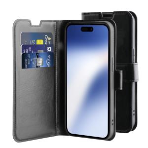 iPhone 15 Gel Wallet Case Eco Black